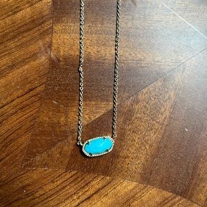 Teal tiffany’s Color Kendra scott necklace
